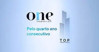 Pelo quarto ano consecutivo, a One Innovation é Top Imobiliário
